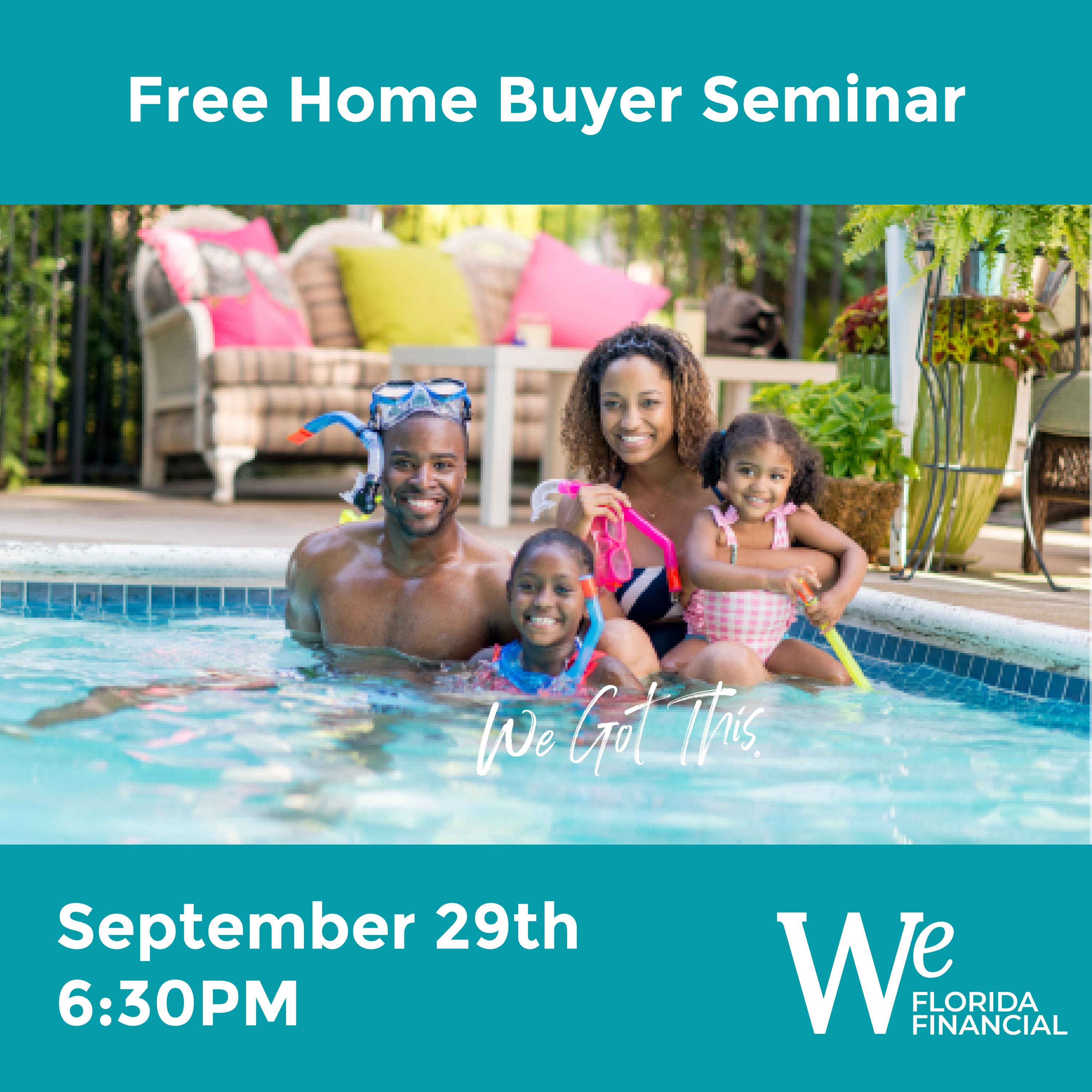 Free Home Buyer Seminar September 29th 6:30 PM