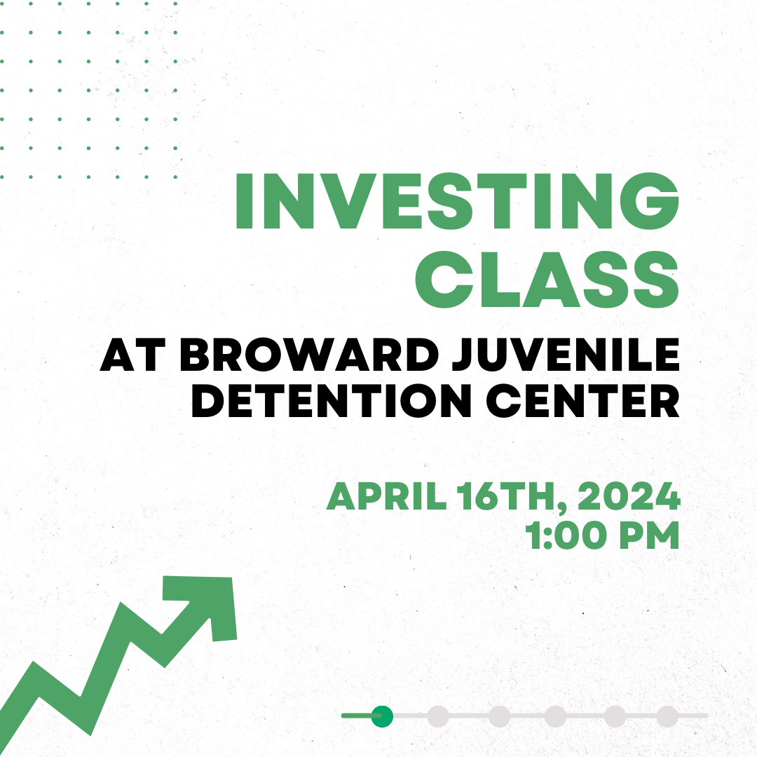 Broward Juvenile Detention Center Investing Class